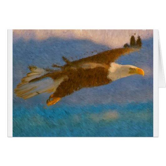 bald-eagle-flight_Painting Cards (Front Horizontal)