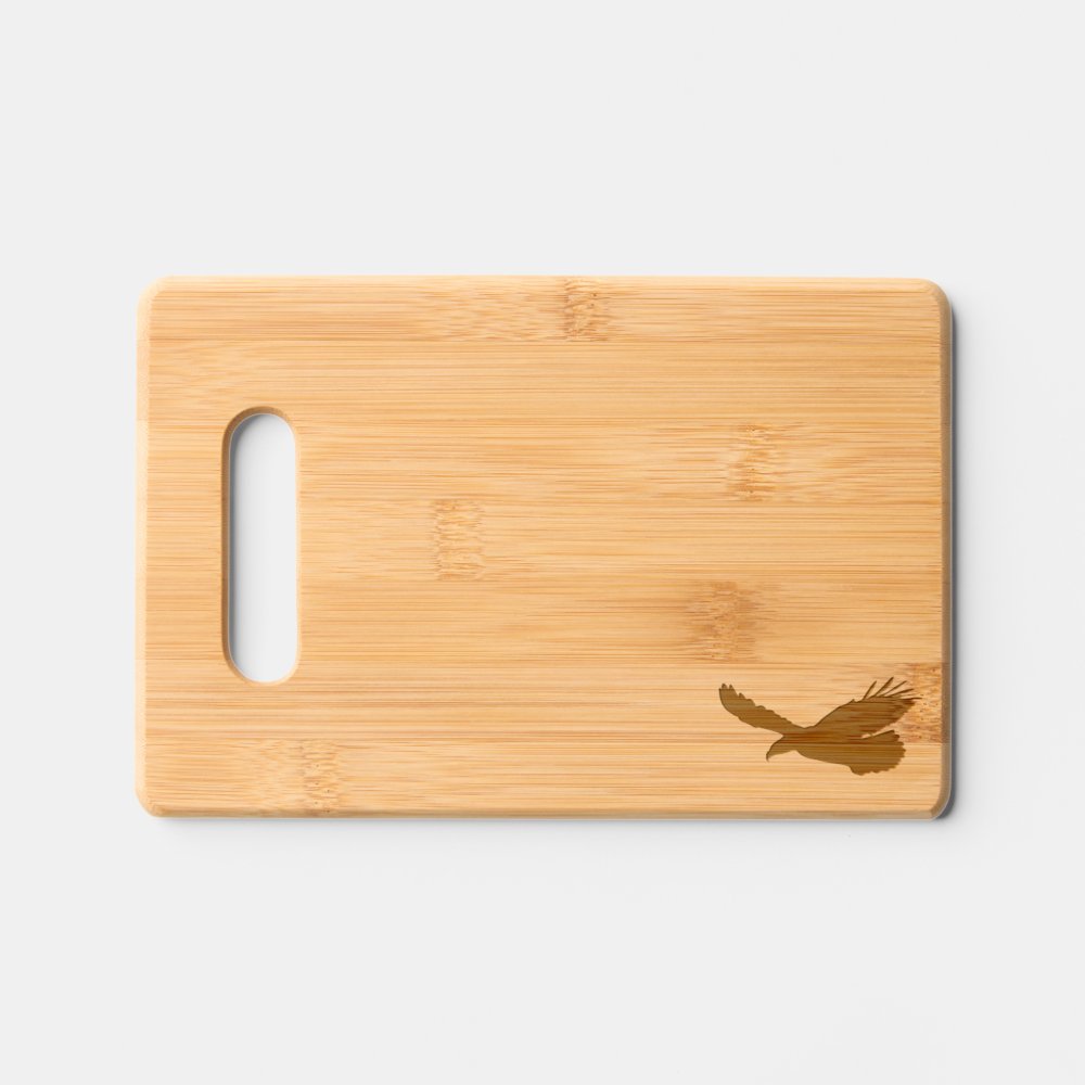 Discover Bald Eagle Flying Personalized Cutting Board