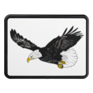Bald Eagle Flying Litch Cover Hitch Cover