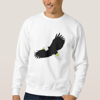 Bald Eagle Flying Sweatshirt