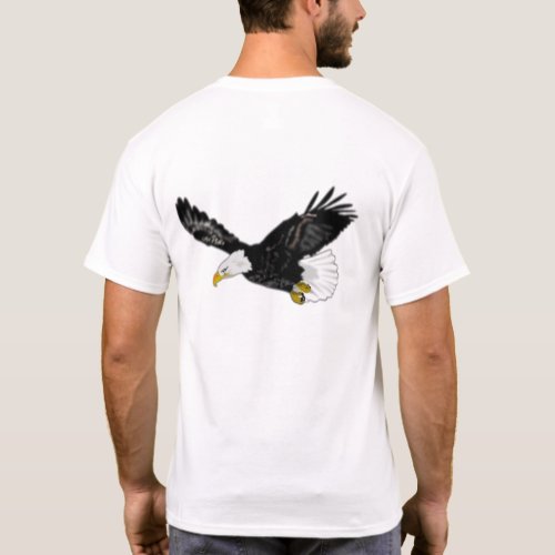 Bald Eagle Flying T_Shirt