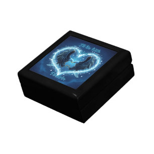 Bald Eagle Forever Love Heart - Eternal Soulmates Gift Box