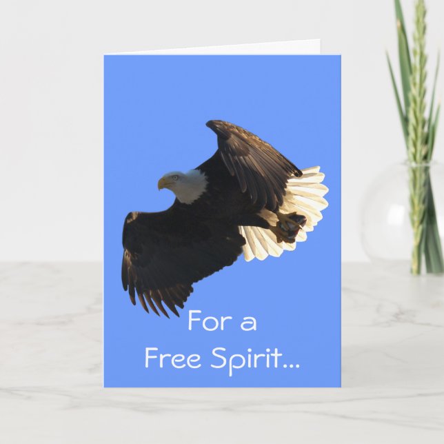 Bald Eagle Free Spirit Flight Collection Cards (Front)