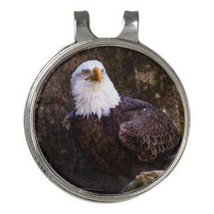Bald Eagle Golf Hat Clip