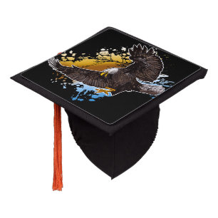 Bald Eagle Graduation Cap Topper