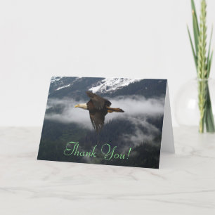 Bald Eagle Gratitude Wildlife Thank You Card