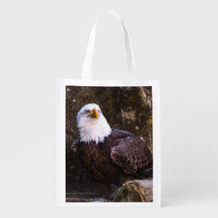 Bald Eagle Grocery Bag