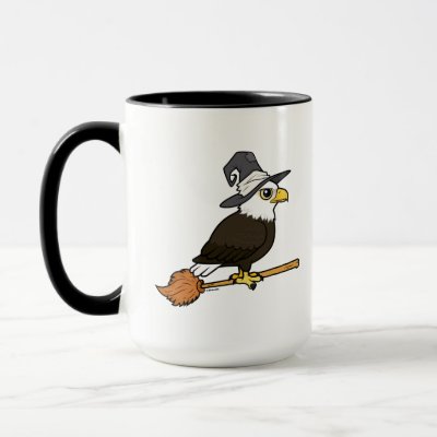 Bald Eagle Halloween Mug