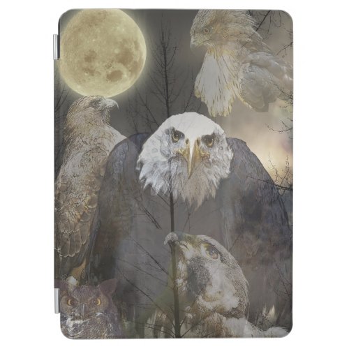 Bald Eagle Hawks Falcon Owl _ Wild Raptors iPad Air Cover