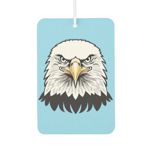 Bald eagle head air freshener (Front)