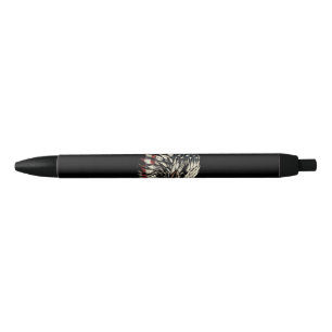 Bald Eagle Head American Flag USA Patriotic Men Wo Pen