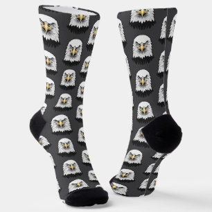 Bald eagle head socks