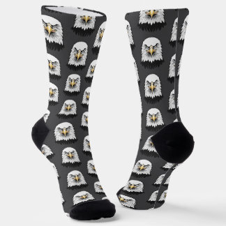 Bald eagle head socks