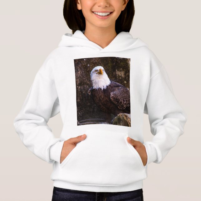 Bald Eagle Hoodie (Front)