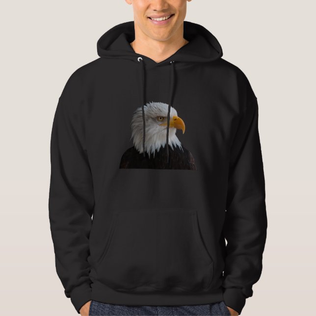 Bald eagle hoodie (Front)