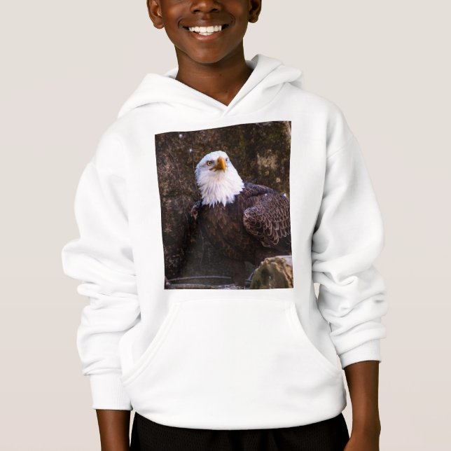 Bald Eagle Hoodie (Front)