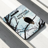 Bald Eagle in a Tree Seat Cushion (In Situ)
