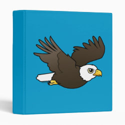Bald Eagle in Flight Avery Signature Binder 8.5x11