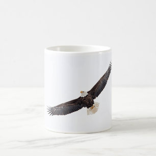 Bald Eagle in flight Coffee Mug
