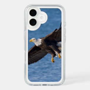 Bald eagle in flight iPhone 16 case