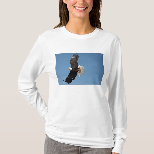 Bald Eagle in Flight T-Shirt (Front)