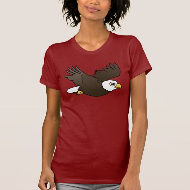 Bald Eagle in flight T-Shirt (Front)