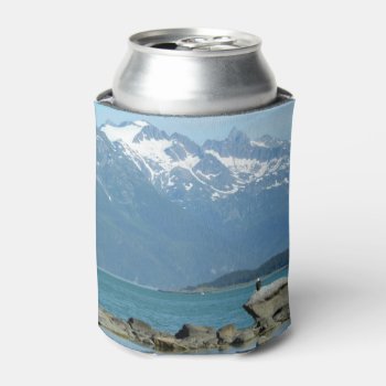 Bald Eagle In Skagway Alaska Can Cooler by mlewallpapers at Zazzle