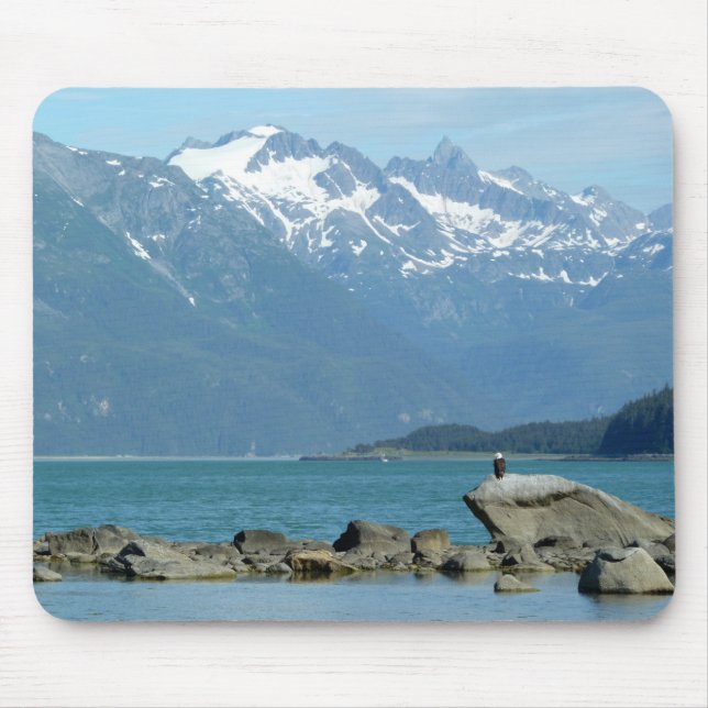 Bald Eagle in Skagway Alaska Mouse Pad (Front)