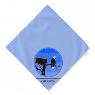 Bald Eagle in Winter  - Original Wildlife Art Bandana