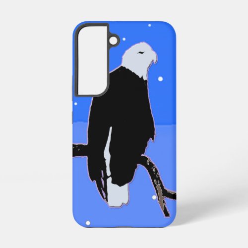 Bald Eagle in Winter  _ Original Wildlife Art Samsung Galaxy S22 Case