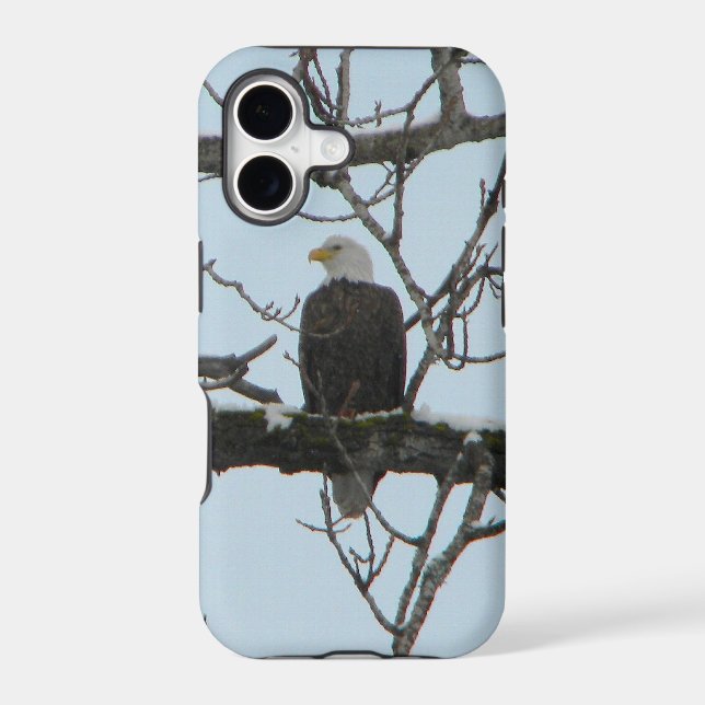 Bald Eagle Iphone Case (Back)