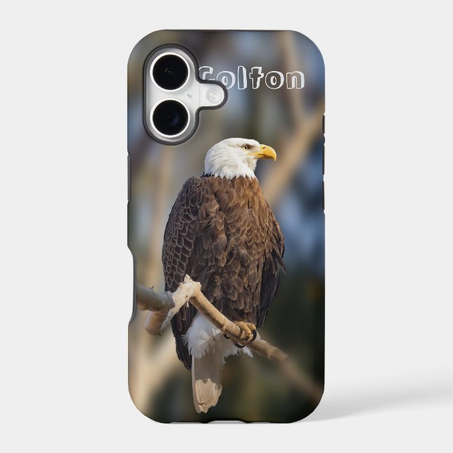 Bald Eagle Iphone Case (Back)