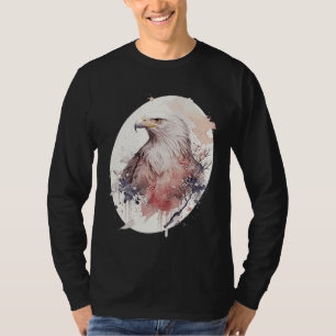 Bald Eagle Japanese Cherry Blossom Sakura Wildlife T-Shirt
