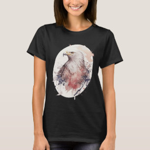 Bald Eagle Japanese Cherry Blossom Sakura Wildlife T-Shirt