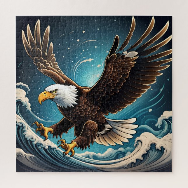 Bald Eagle  Jigsaw Puzzle (Vertical)