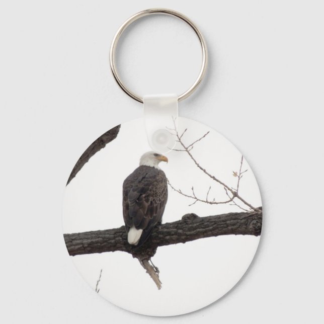 Bald Eagle Keychain (Front)