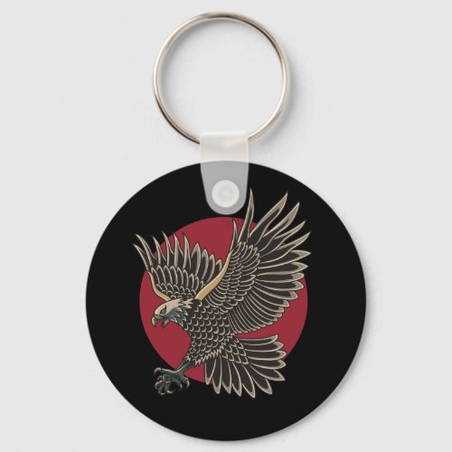 Bald Eagle Keychain