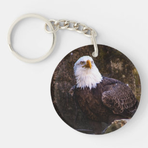Bald Eagle Keychain