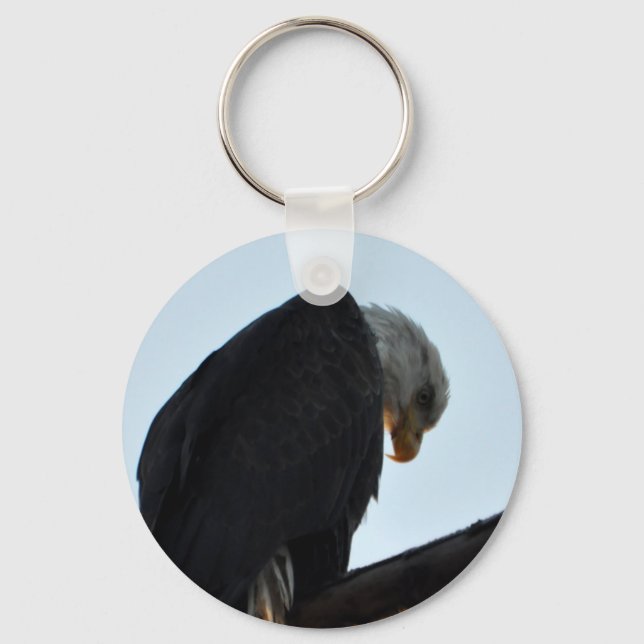 Bald Eagle Keychain (Front)