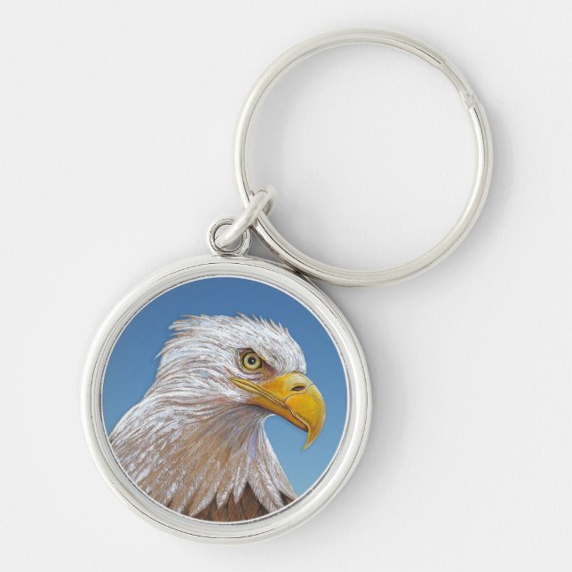 Bald Eagle Keychain (Front)