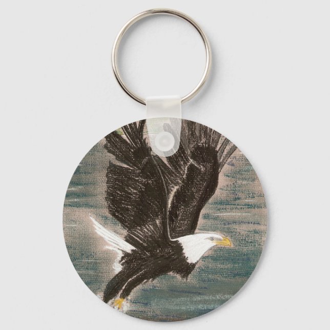 BALD EAGLE KEYCHAIN (Front)