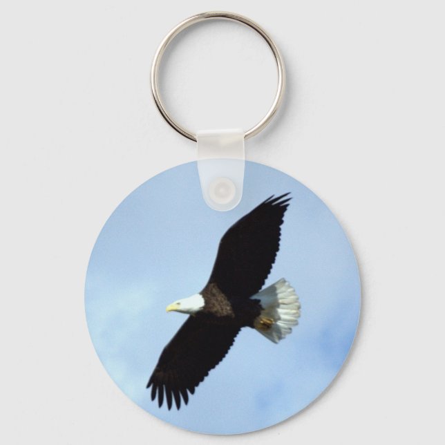 Bald Eagle keychain (Front)