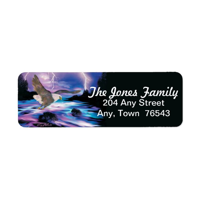 Bald Eagle Label (Front)