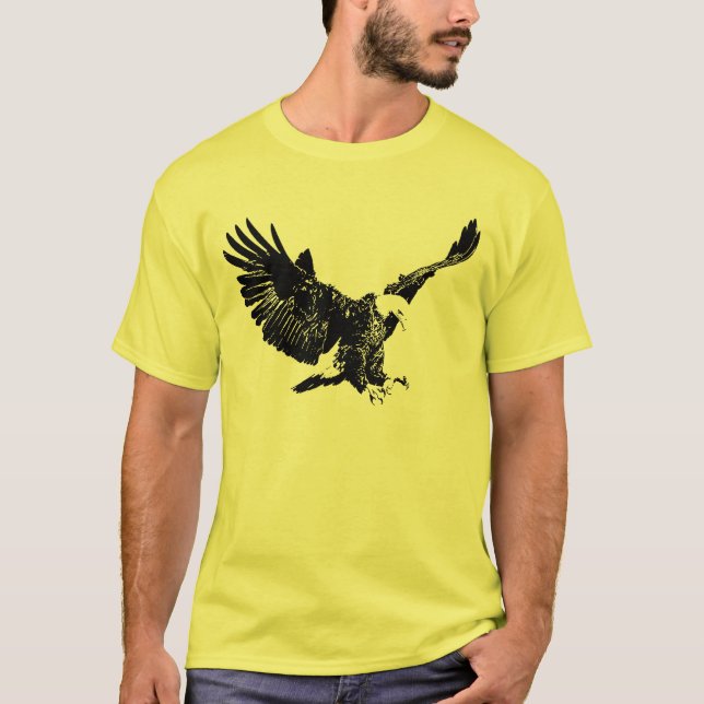Bald Eagle Landing Tshirt (Front)