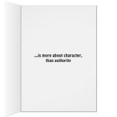 Bald Eagle LEADERSHIP Card (Inside (Right))