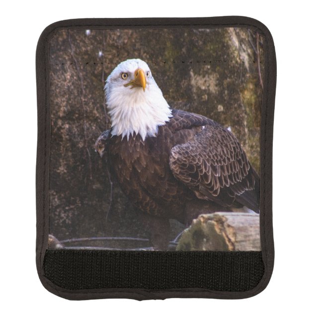 Bald Eagle Luggage Handle Wrap (Front)