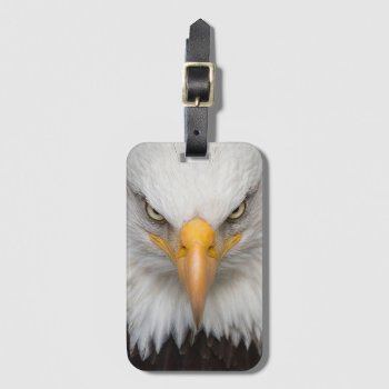 Bald Eagle Luggage Tag by NatureTales at Zazzle