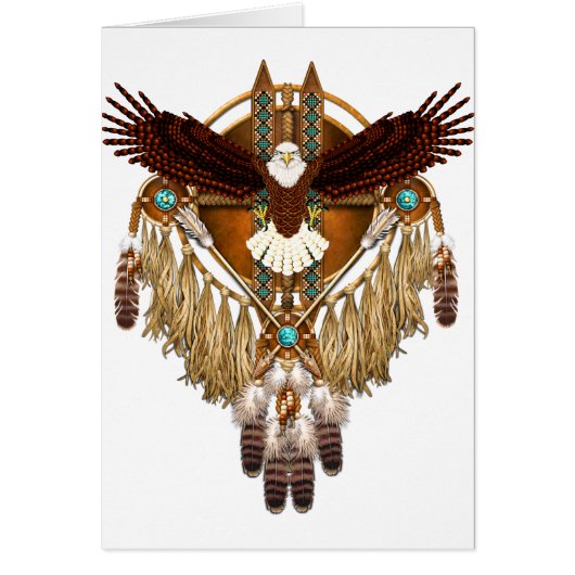 Bald Eagle Mandala - revised Cards (Front)