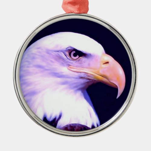Bald Eagle Metal Ornament