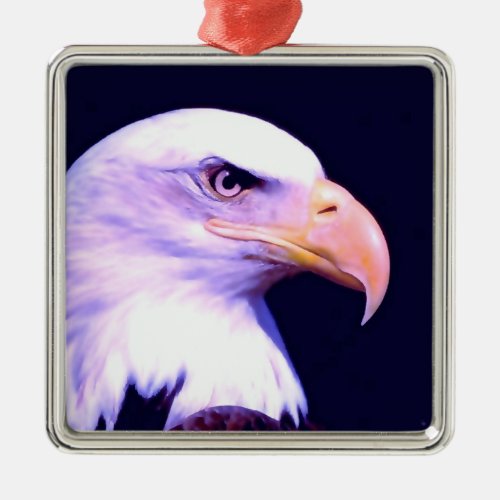 Bald Eagle Metal Ornament